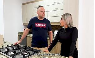 I Find My Stepsister Having Sex With My Stepdad In The Kitchen