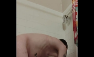 Tssweetpea enjoys sexy time in the shower